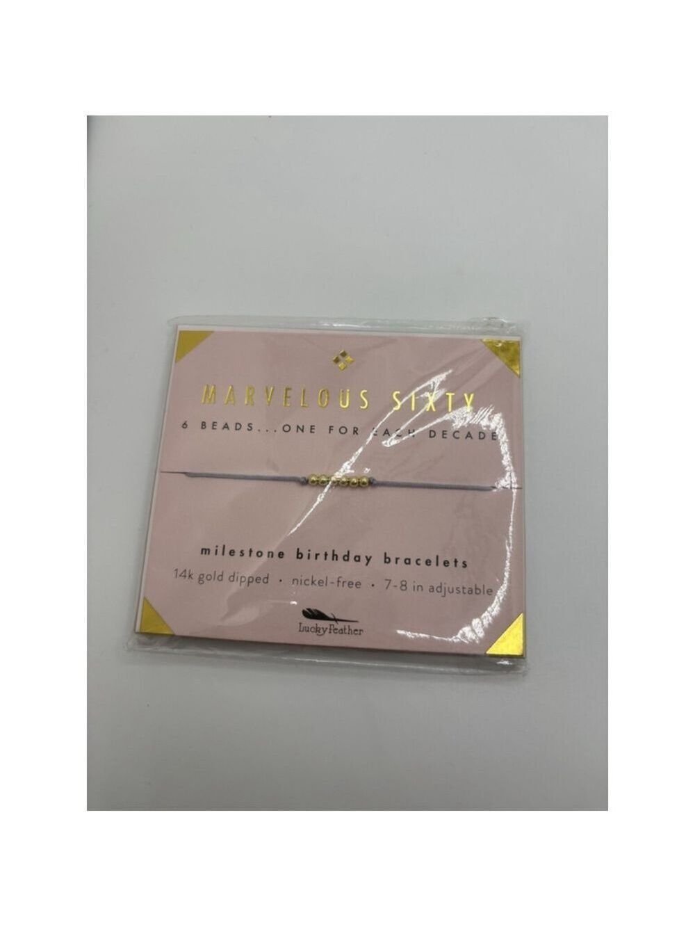 Marvelous Sixty 6 Beads One For Each Decade Milestone Bracelets